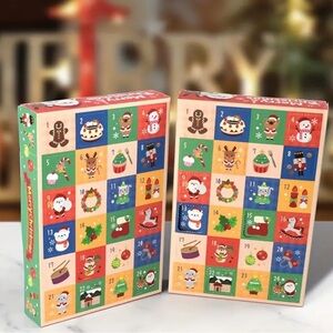 24 DAYS SCRUNCHIE Advent CHRISTMAS Calendar GIFT